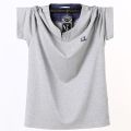 Plus Size 5XL 6XL Men Big Tall T-shirt Short Sleeves Oversized Tshirt Cotton Male Large Top Tee Summer Elastic Force Clothes Men. 
