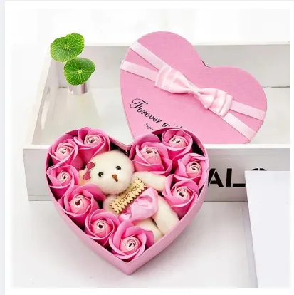 Rose%20teddy%20beer%20rose%20artificial%20flower%20decoration%20-%20Image%203