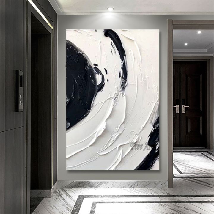 Simple%20Thick%20Texture%20Canvas%20Abstract%20Black%20And%20White%20Art%20Painting%20Large%20Size%20Wall%20Picture%20For%20Bedroom%20Custom%20Artwork%20Unframed%20-%20Image%205
