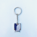 AOT Keychain Wings of Freedom Key Chain Holder Key Holder Metal.
