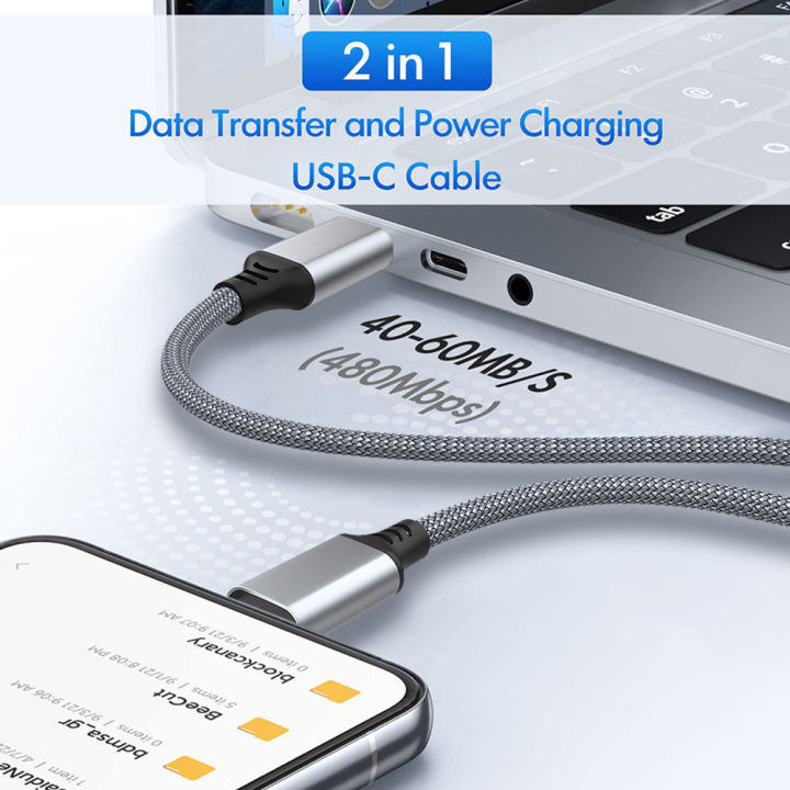 CASIFY%20G1%2060W%20Type%20C%20To%20Type%20C%20Cable%20Super%20Fast%20USB%20C%20To%20USB%20C%20Fast%20Charging%20Cable%20Nylon%20Braided%20USB%20C%20Cable%20Support%205A%201%20M%20-%20Image%206