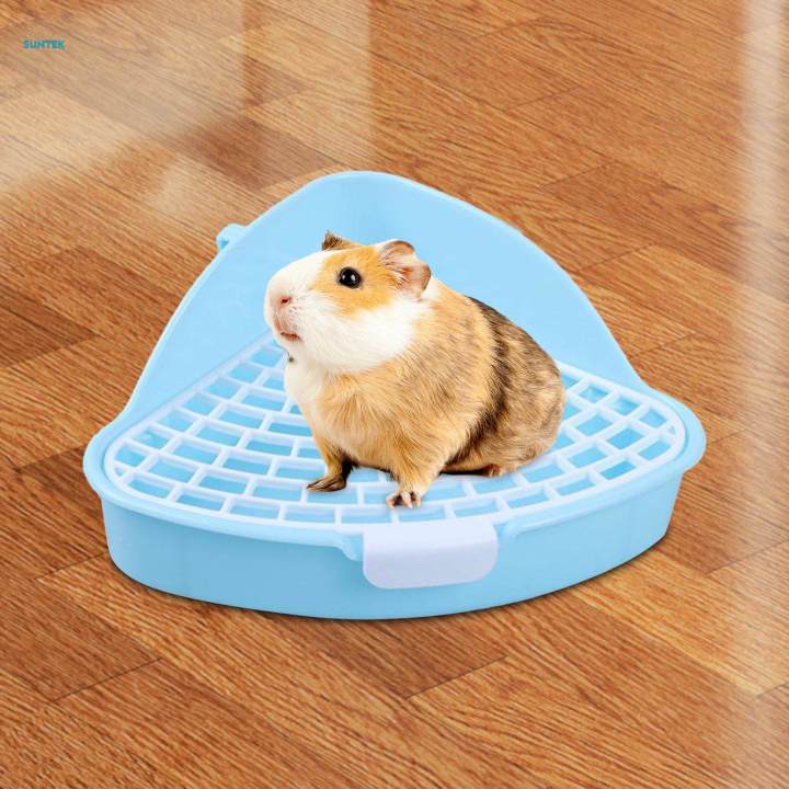 Rabbit Litter Pet Pan Hamster Cage Toilet Galesaur Potty Corner Toilet