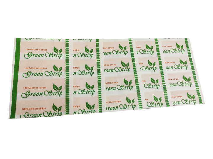 One%20time%20bandage%20of%20Green%20strip%20Cotton100%20pieces%20-%20Image%203