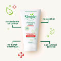 Simple Facewash Anti-Bac Cleansing Wash Kind Defense 150ml.