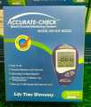 ACCURATE-CHECK Blood Glucose Monitoring System with 10 strip.