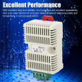 Temperature Humidity Sensor, Wall Mounted Installation Baud Rate Settable DC5-30V Temperature Humidity Sensor Module High Precise 0-10V Output for Warehouse. 