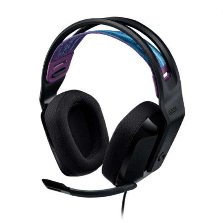 G335 Wired Black Gaming Headphone