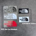 Die Cut Logo He North Face/TBL/JanSport Sticker PVC Vinyl Decal Embroidery Sticker Embroidered Logo. 