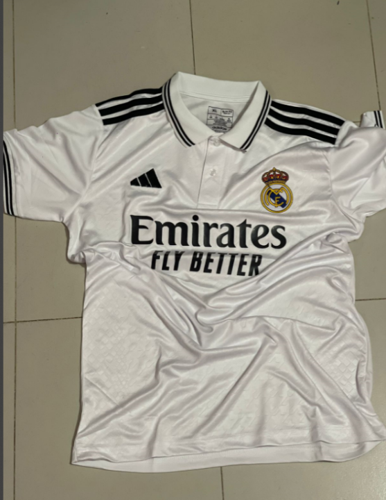 Real Madrid jersey home kit 2025 100% premium quality jersey, thai premium white coler