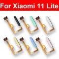 Fingerprint Sensor Flex Cable For Xiaomi Mi 11 Lite M2101K9AG Mi 11 Lite 5G M2101K9G Home Return Flex Ribbon With Power Button. 