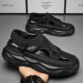 Sandals Men Original Shoes Man Summer Sandal EVA Breathable Casual for Designer Flip Flops Slippers Men' Luxury Husband Sandles.