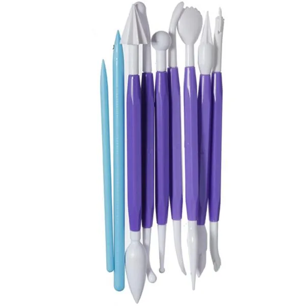 SET PENNELLI IN SILICONE MANICO TRASPARENTE pz.4 - Cerart Milano