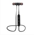 Metal Sports Bluetooth Headphone Sweat Proof Earphone Magnetic Earpiece Stereo Wireless Headset for Mobile Phone -2023. 