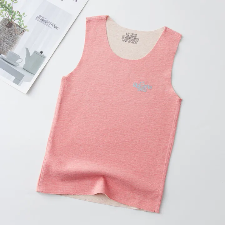 2023%20New%20Children's%20Silk%20Cashmere%20Vest%20Boys%20and%20Girls%20Autumn%20and%20Winter%20Base%20Thermal%20Vest%20Baby%20Color%20Changing%20Vest%20-%20Image%202