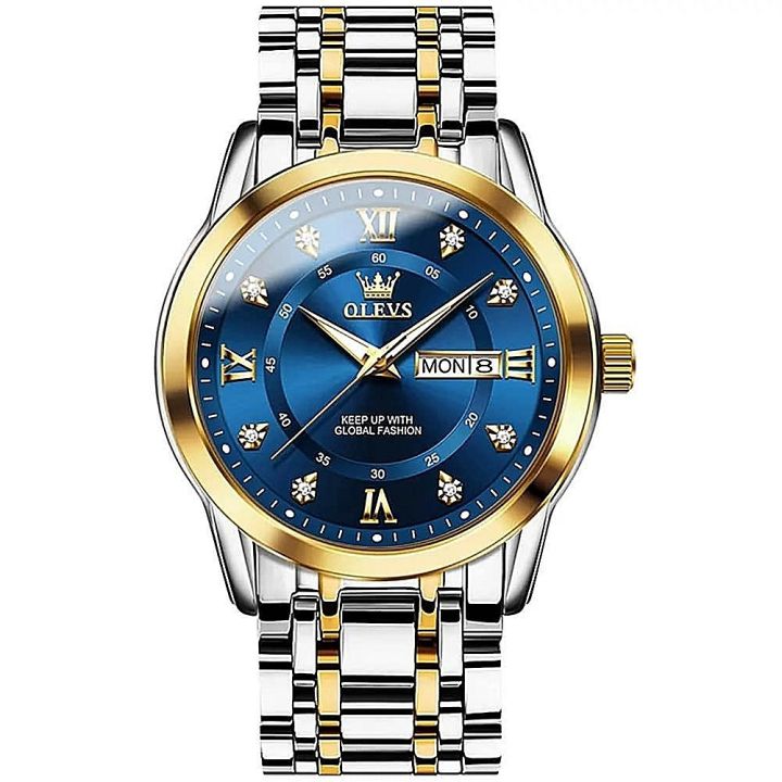 Olevs 5513 Luxury Premium Quality Waterproof Stainless Steel Watch