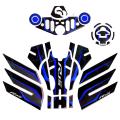 YAMAHA R15 V3 V2 Motorcycle Full Tank Pad Sticker (blue).