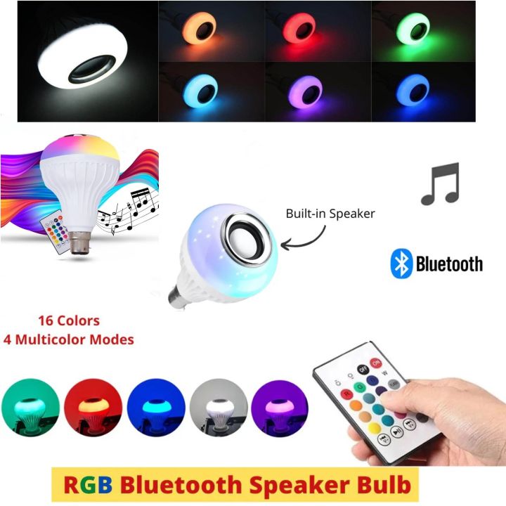 RGB Bluetooth LED Speaker Light