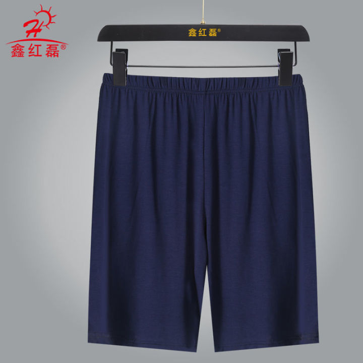 Men's%20Pajama%20Trousers%20Summer%20Thin%20Modal%20Large%20Size%20plus-Sized%20Shorts%20Home%20Pants%20Baggy%20Pajama%20Pants%20Middle-Aged%20and%20Elderly%20Fifth%20Pants%20-%20Image%204