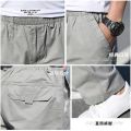 Men's Clothes Spring Summer Cargo Pants Cotton New Overalls Large Size Relaxed Fit Jogger Gym Korean Work Wear Baggy Trousers.