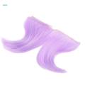 15x100cm DIY Wig Welf Fringe Hair for 1/3 1/4 BJD SD Dolls Violet. 