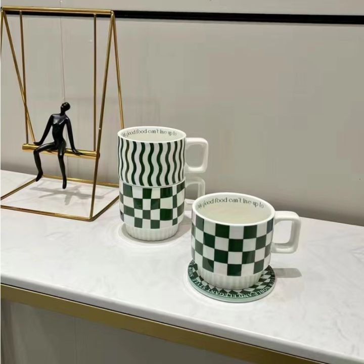 Nordic%20Checkerboard%20Coffee%20Mug%20Cup%20Ceramic%20Stacked%20Mugs%20Coffee%20Cups%20Office%20Home%20Water%20Cup%20Couple%20Cup%20Afternoon%20Tea%20Cup%20Milk%20Cup%20-%20Image%203