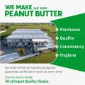 Pintola High Protein All Natural Peanut Butter | Unsweetened | 37% Protein | Imported Whey Protein and Roasted Peanuts (Crunchy, 1kg). 