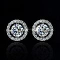 Delicate Stud Earrings for Women Crystal Earrings for Women Girl Fashion Accessories.