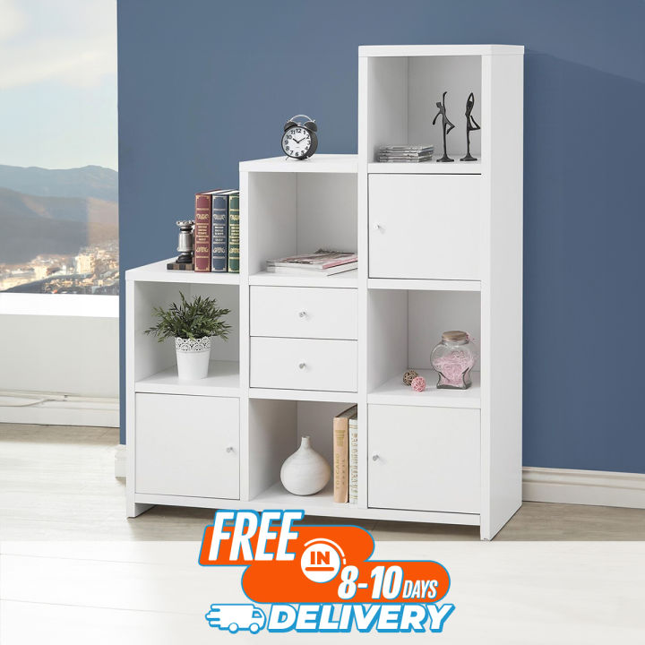 RK Stylish Book Shelf Made of Melamine Laminated Board
