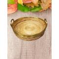 Cane Beni Round Tray W/Br.  W/H (S). 