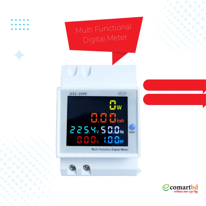Multi Functional Digital Meter. | Daraz.com.bd