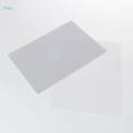10 x Half Transparent Shrink Film Sheets Shrinkable Paper Craft Fine Polish. 