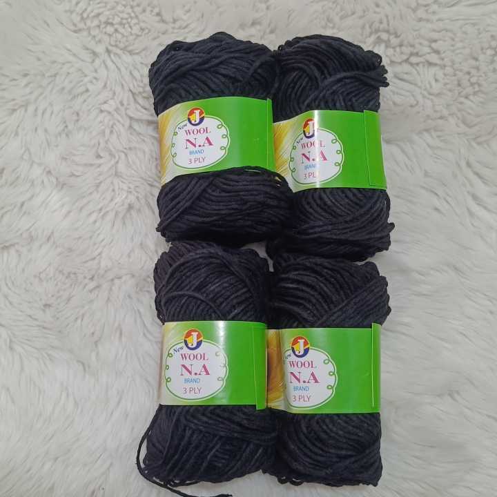High%20Quality%20Dyed%203%20Ply%20N.A%20Brand%20Yarn%2025g%20%20Yarn%20%204%20Pices%20For%20Crochet%20Weaving%20And%20Knitting%20-%20Image%209
