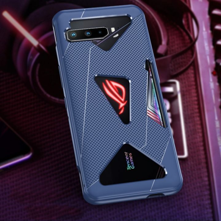 Phone Case For Asus ROG Phone 3 TPU Cooling Gaming Phone All-inclusive Shockproof Case