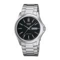 Casio Enticer MTP-1239D-1ADF Analog Wrist Watch For Men - Silver. 