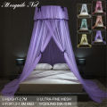 Comfortable Ceiling-Mounted Mosquito Net Free Installation Home Dome Foldable Bed Canopy For 1.2-1.8M Bed. 