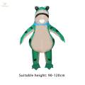 Inflatable Frog Costume Clothing, Full Body Cosplay Costume, Cute Frog Animal Cosplay Costume, for Role Play Carnival Party , Kids S.