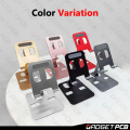 Aluminum Alloy Mobile Stand - Adjustable Universal Desk Phone Holder for Tablet, Smartphone & iPad.