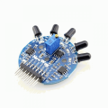 5 LED FLAME Sensor For Fire Detection Module 5 Way IR Flame Sensor Module Detector Smart Sense 5 Channel Flame Sensor With Digital Analog Signal Dual Output For Arduino 14 Pin Fire Fighting Light Detection. 