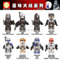 Minifigures Star Wars Dune Moff Gideon Flame Trooper Greef Carga Death Trooper Mandalorian Mini Wars Action Figures Toys For Kids size:XP262.