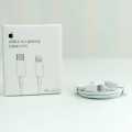 For Apple Iphone USB C to Type C Fast Charging Data Cable Apple Type-C to Type-C PD Charging Cable 1m White.