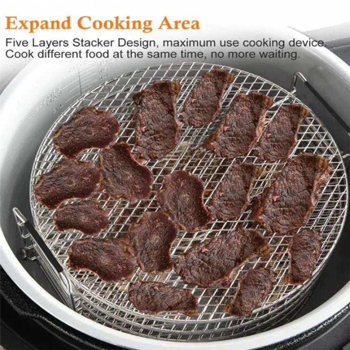 2Pcs%20Air%20Fryer%20Replacement%20Spare%20Parts%20Accessories%20for%20Ninja%20Foodi%20Dehydrating%20Rack%20Steaming%20Rack%20Dry%20Fruit%20Rack%20Grill%20-%20Image%202