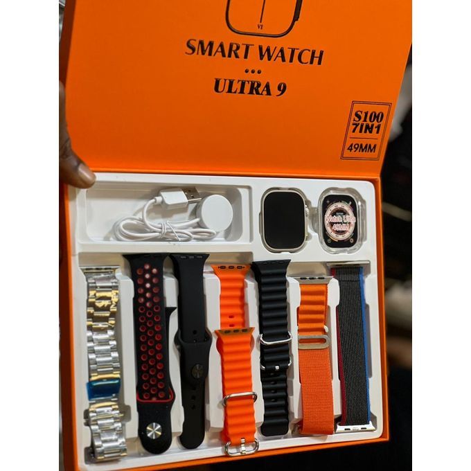 Specifications of Fendior S100 Ultra 9 New Smart Watch 7 In 1 Straps 49mm 2.02inch Full Touch Screen Sport Fitness Watch Smartwatch With Protective Case