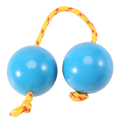 TWEXQNY 2X Rhythmic Ball,Egg Shaker Double Gourd Percussion,Kashaka Instrument,Musical Ball Drum Ball, Shaker Rattle,Blue. 