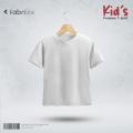 Fabrilife Kids Premium Blank T-shirt - White.