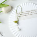 Tulip Flower Mobile Phone Straps Charm Cute For Mobile Phone Lanyard Hand Rope Kawaii Keychain Phone Strap Fashion Pendant Cherry Super Store.