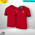 Portugal World Cup Jersey 2026 WC Football Home Kit for CR7 fan-Premium Quality. 