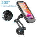 Universal 360 Rotating Bike Handlebar Mobile Phone Holder With Touch Screen - NR Mart-2024. 