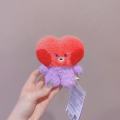 BT21 New Mini Plush Doll Pendant Keychain Plush Toy Bag Accessories Kawaii Anime Cute Cartoon Birthday Gift Loser Lione.