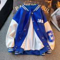 Autumn Green Baseball Jackets Big Kids Teens Fashion Clothes For Teens Girls Boys Cardigan 4 To 12 Children Outwear Coats.