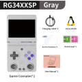 RG34XXSP Retro Game Console Linux 64Bit 3.4 Inch 720x 480 Handheld Game Console Supports 30+ Game Emulators B. 